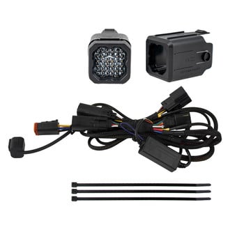 Diode Dynamics® - Hitch C1R Series 2" 2x14.5W Square White/Red LED Light Kit