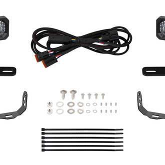 Diode Dynamics® - Stage Series Black LED 2" C2 2.0 Sport Reverse Light Kit