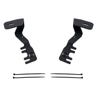 Diode Dynamics® - Stage Series Black Hood Ditch Mounts for Stage Series LED Lights