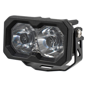 Diode Dynamics® - C2 Sport Standard Series 2" 7.7W Spot Beam LED Light, with Amber Backlight