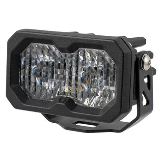 Diode Dynamics® - C2 Pro Standard Series 2" 25.6W Combo Beam LED Light, with Amber Backlight