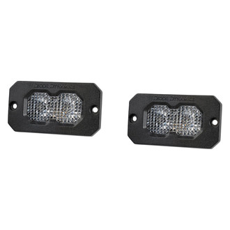 Diode Dynamics® - C2 Pro Standard Series Flush Mount 2" 25.6W Flood Beam LED Lights
