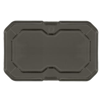 Diode Dynamics® DD8557 - 2" Rectangular Smoke Polycarbonate Light Cover for C2 Series