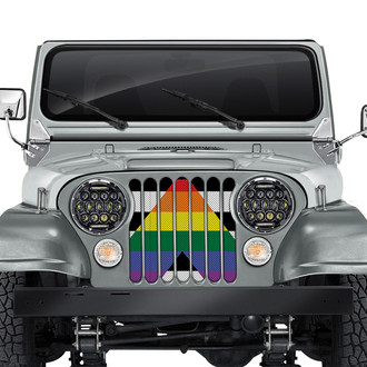 Dirty Acres® - 1-Pc Pride Style Perforated Main Grille