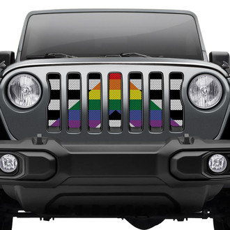Dirty Acres® - 1-Pc Pride Style Perforated Main Grille