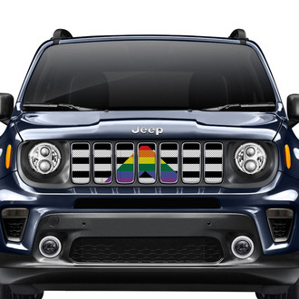 Dirty Acres® - 1-Pc Pride Style Perforated Main Grille