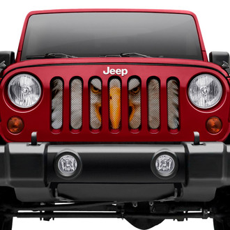Dirty Acres® - 1-Pc American Eagle Style Perforated Main Grille