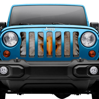Dirty Acres® - 1-Pc American Eagle Style Perforated Main Grille