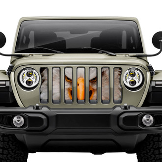 Dirty Acres® - 1-Pc American Eagle Style Perforated Main Grille