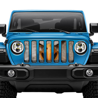 Dirty Acres® - 1-Pc American Eagle Style Perforated Main Grille