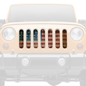 Dirty Acres® - 1-Pc American Victory Style Perforated Main Grille
