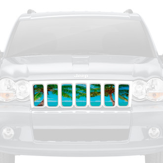 Dirty Acres® - 1-Pc Beach Life Style Perforated Main Grille