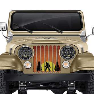 Dirty Acres® - 1-Pc BigFoot Style Perforated Main Grille