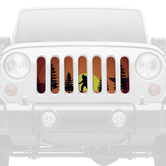Dirty Acres® - 1-Pc Bigfoot Sunset Style Perforated Main Grille