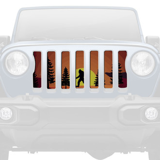 Dirty Acres® - 1-Pc Bigfoot Sunset Style Perforated Main Grille