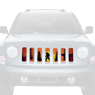 Dirty Acres® - 1-Pc Bigfoot Sunset Style Perforated Main Grille