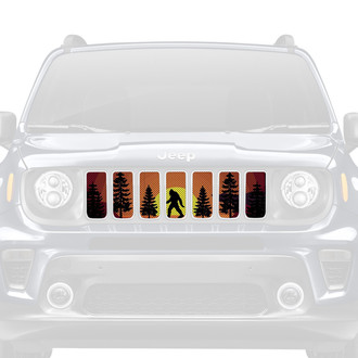 Dirty Acres® - 1-Pc Bigfoot Sunset Style Perforated Main Grille
