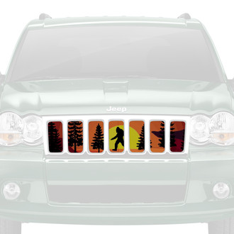 Dirty Acres® - 1-Pc Bigfoot Sunset Style Perforated Main Grille