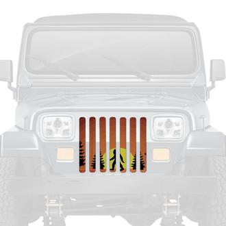 Dirty Acres® - 1-Pc Bigfoot Sunset Style Perforated Main Grille