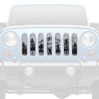 Dirty Acres® - 1-Pc FisherFoot Colorado Bigfoot Style Perforated Main Grille