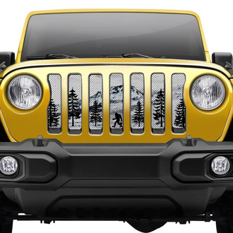 Dirty Acres® - 1-Pc BigFoot Style Perforated Main Grille