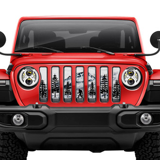 Dirty Acres® - 1-Pc BigFoot Style Perforated Main Grille
