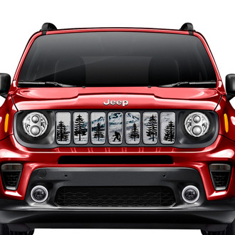 Dirty Acres® - 1-Pc BigFoot Style Perforated Main Grille