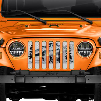 Dirty Acres® - 1-Pc BigFoot Style Perforated Main Grille