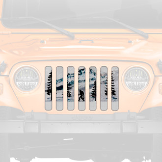 Dirty Acres® - 1-Pc FisherFoot Colorado Bigfoot Style Perforated Main Grille