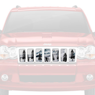 Dirty Acres® - 1-Pc FisherFoot Colorado Bigfoot Style Perforated Main Grille