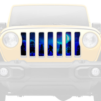 Dirty Acres® - 1-Pc Bigfoot Dreamland Moon Style Perforated Main Grille