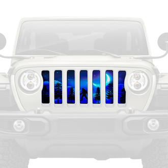 Dirty Acres® - 1-Pc Bigfoot Dreamland Moon Style Perforated Main Grille
