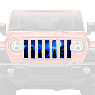 Dirty Acres® - 1-Pc Bigfoot Dreamland Moon Style Perforated Main Grille