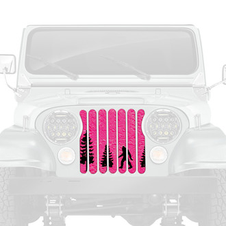 Dirty Acres® - 1-Pc Bigfoot Style Perforated Main Grille