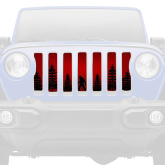 Dirty Acres® - 1-Pc Bigfoot Style Perforated Main Grille