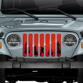 Dirty Acres® - 1-Pc Bigfoot Style Perforated Main Grille