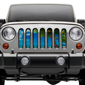 Dirty Acres® - 1-Pc Tropical Sky Style Perforated Main Grille