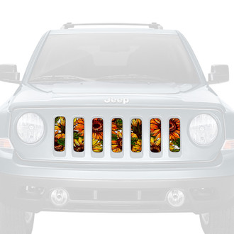 Dirty Acres® - 1-Pc Bold Sunflower Style Perforated Main Grille