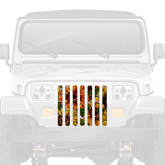 Dirty Acres® - 1-Pc Bold Sunflower Style Perforated Main Grille