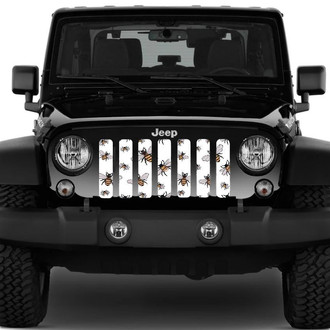 Dirty Acres® - 1-Pc Busy Bees Style Perforated Main Grille