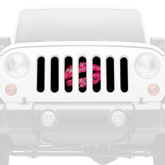 Dirty Acres® - 1-Pc Camo Kisses Style Perforated Main Grille