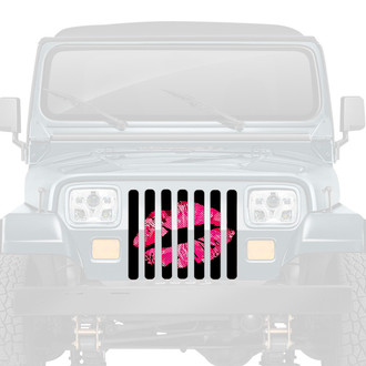 Dirty Acres® - 1-Pc Camo Kisses Style Perforated Main Grille