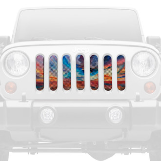 Dirty Acres® - 1-Pc His Canvas Style Perforated Main Grille