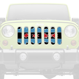 Dirty Acres® - 1-Pc Chicago Skies Style Perforated Main Grille