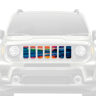 Dirty Acres® - 1-Pc Colorful Beach Style Perforated Main Grille