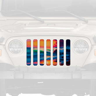Dirty Acres® - 1-Pc Colorful Beach Style Perforated Main Grille