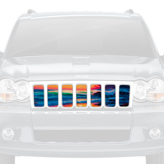 Dirty Acres® - 1-Pc Colorful Beach Style Perforated Main Grille