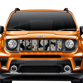 Dirty Acres® - 1-Pc Daisies Style Perforated Main Grille
