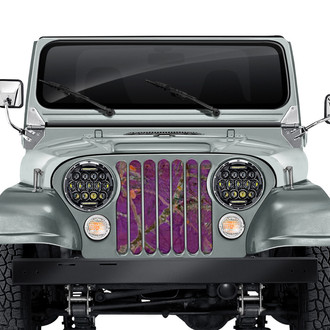 Dirty Acres® - 1-Pc Camouflage Style Perforated Main Grille