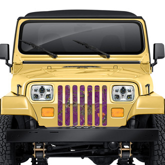 Dirty Acres® - 1-Pc Camouflage Style Perforated Main Grille